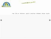 Tablet Screenshot of canary-cactus.com
